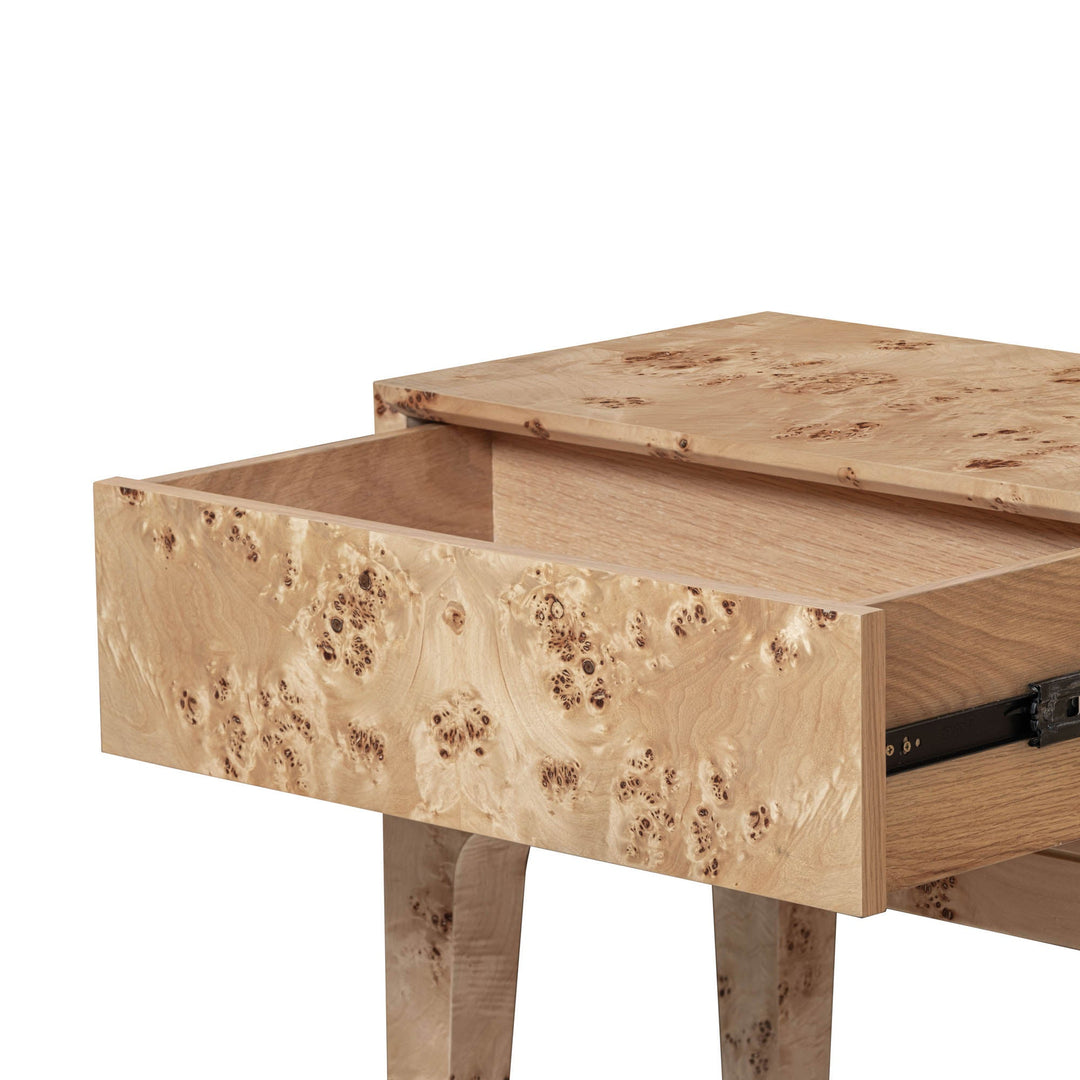 Mappa Console Table in Light Burl - console table by LH Imports - Whats New Furniture Portland OR
