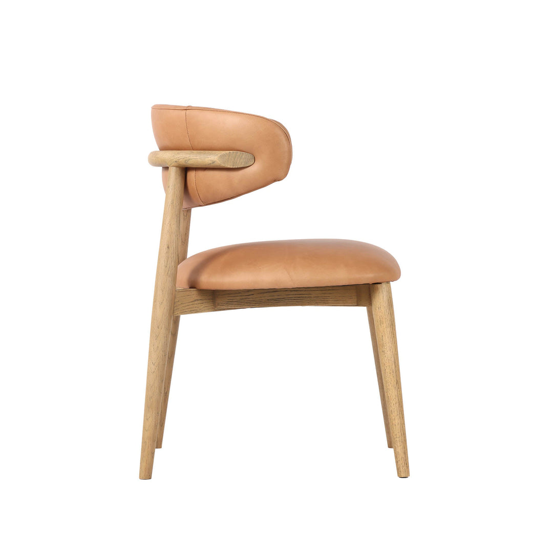 Milo Dining Chair in Hazelnut - dining chair by LH Imports - Whats New Furniture Portland OR