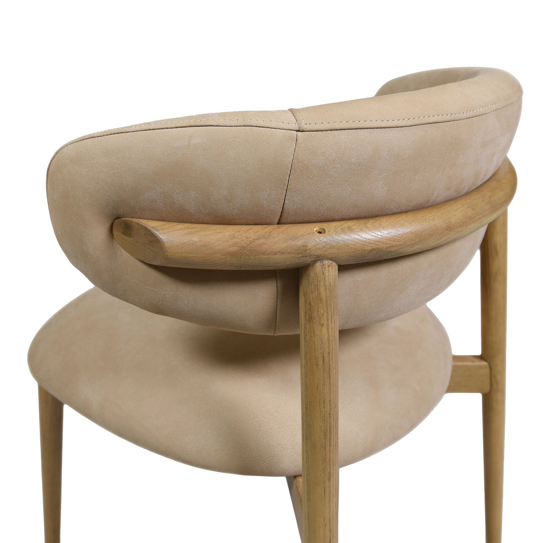 Milo Dining Chair in Natural (Variance) - dining chair by LH Imports - Whats New Furniture Portland OR