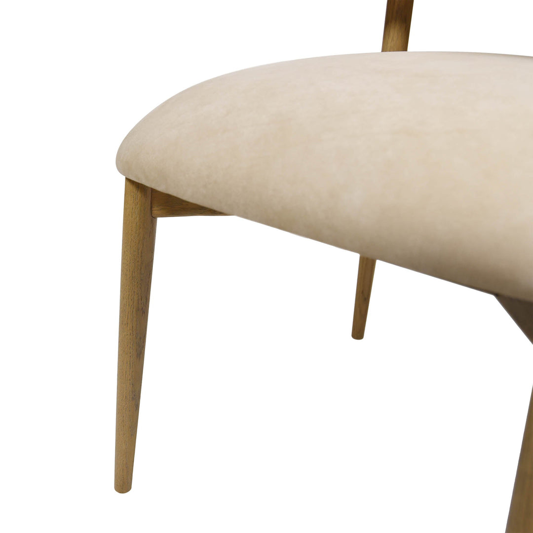 Milo Dining Chair in Natural - dining chair by LH Imports - Whats New Furniture Portland OR