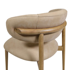 Milo Dining Chair in Natural - dining chair by LH Imports - Whats New Furniture Portland OR
