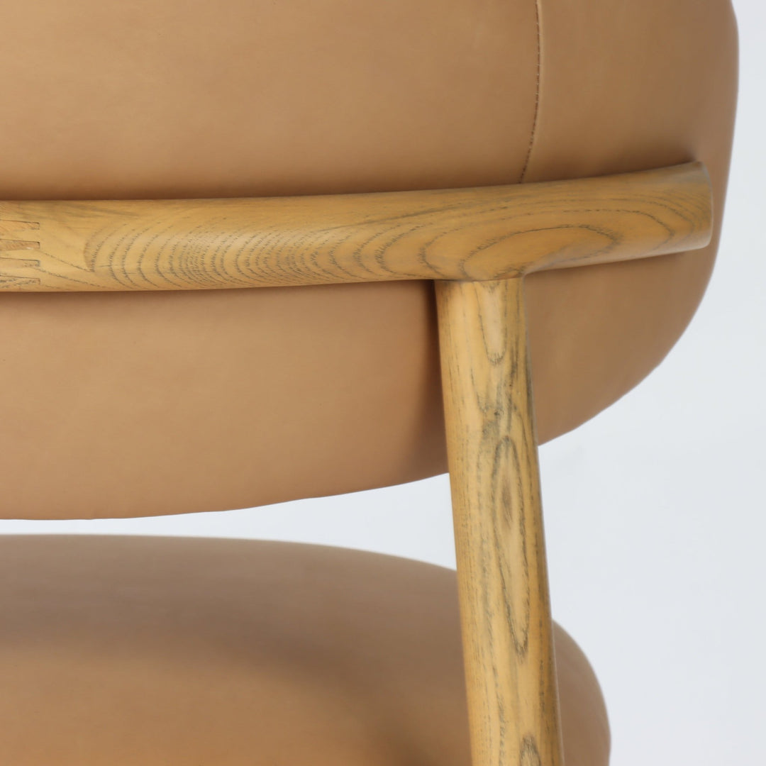 Milo Dining Chair in Nude - dining chair by LH Imports - Whats New Furniture Portland OR