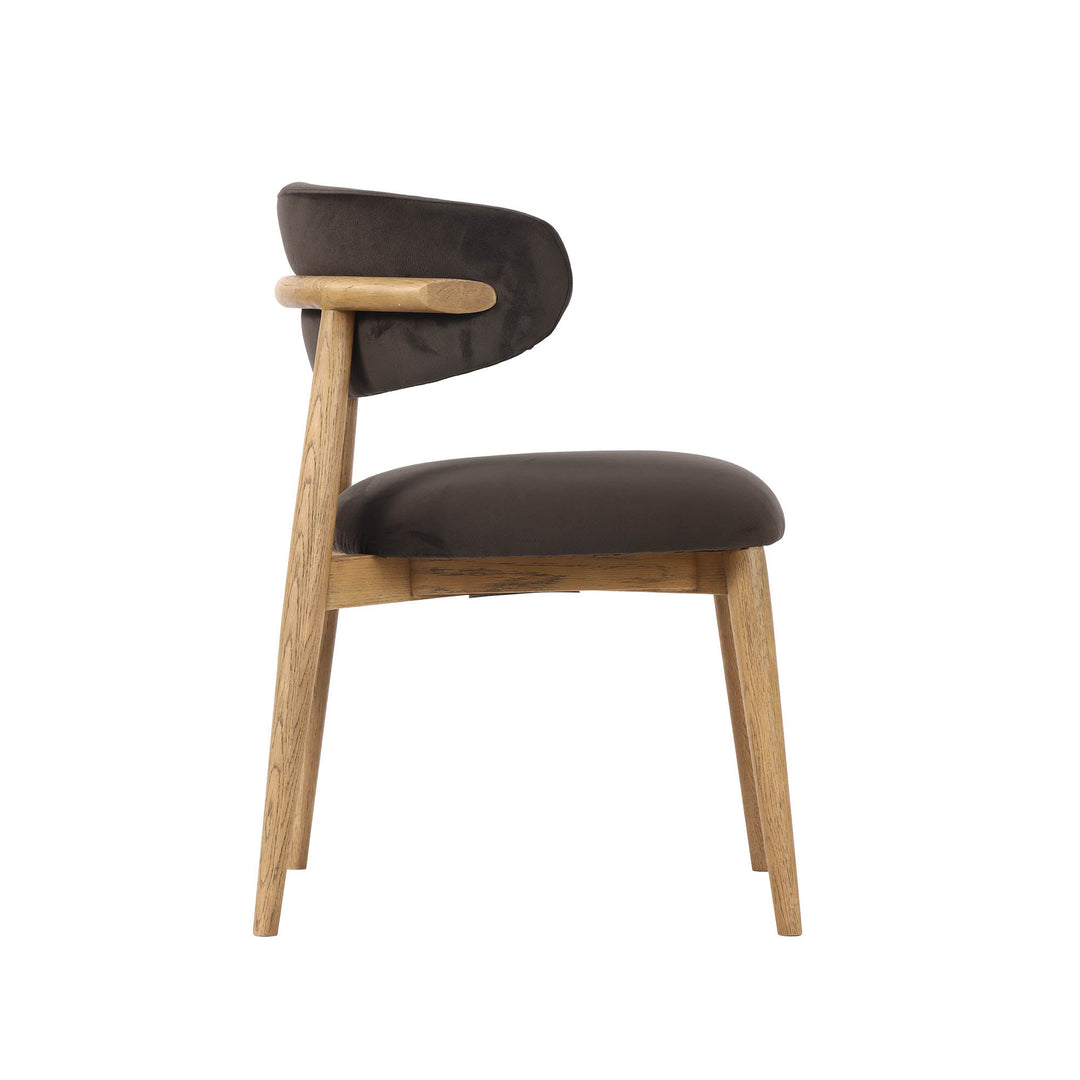 Milo Dining Chair in Slate Charcoal - dining chair by LH Imports - Whats New Furniture Portland OR