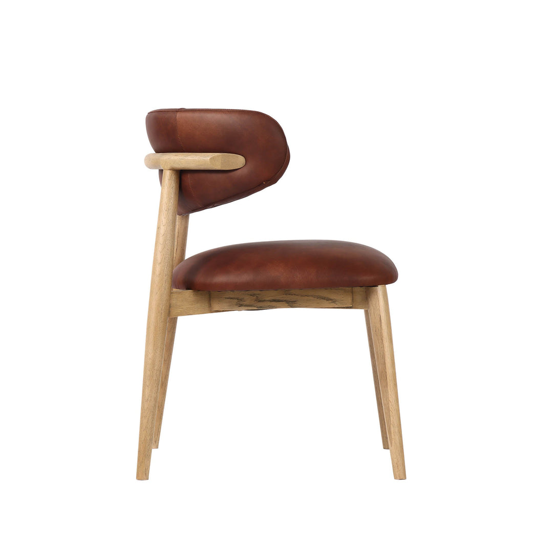 Milo Dining Chair in Tobacco - dining chair by LH Imports - Whats New Furniture Portland OR