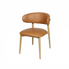 Milo Dining Chair in Tan - Whats New Furniture Portland