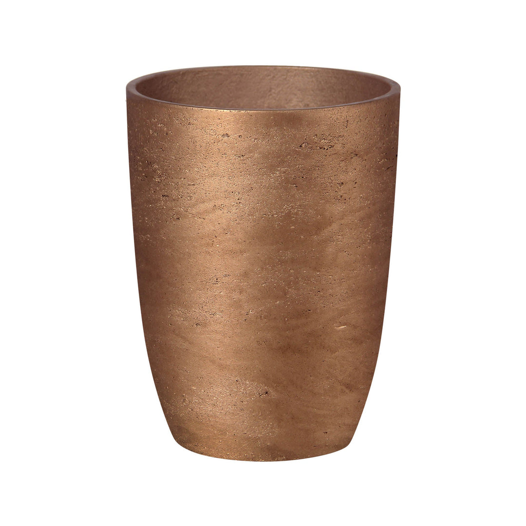 Mineral Medium Tapered Vase in Metallic Bronze - home decor by LH Imports - Whats New Furniture Portland OR