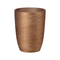 Mineral Medium Tapered Vase in Metallic Bronze - home decor by LH Imports - Whats New Furniture Portland OR