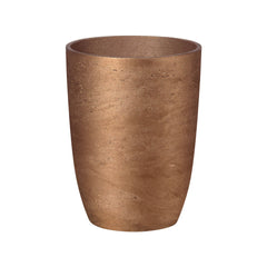 Mineral Small Tapered Vase in Metallic Bronze - home decor by LH Imports - Whats New Furniture Portland OR