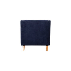 Missy Club Chair in Navy Velvet - accent chair by LH Imports - Whats New Furniture Portland OR