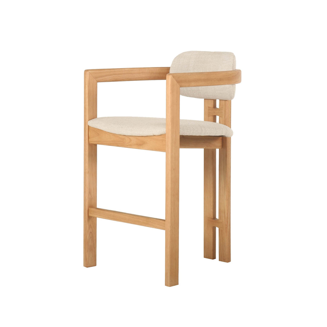 Monterrey Counter Stool - Cream Tweed - Whats New Furniture Portland OR