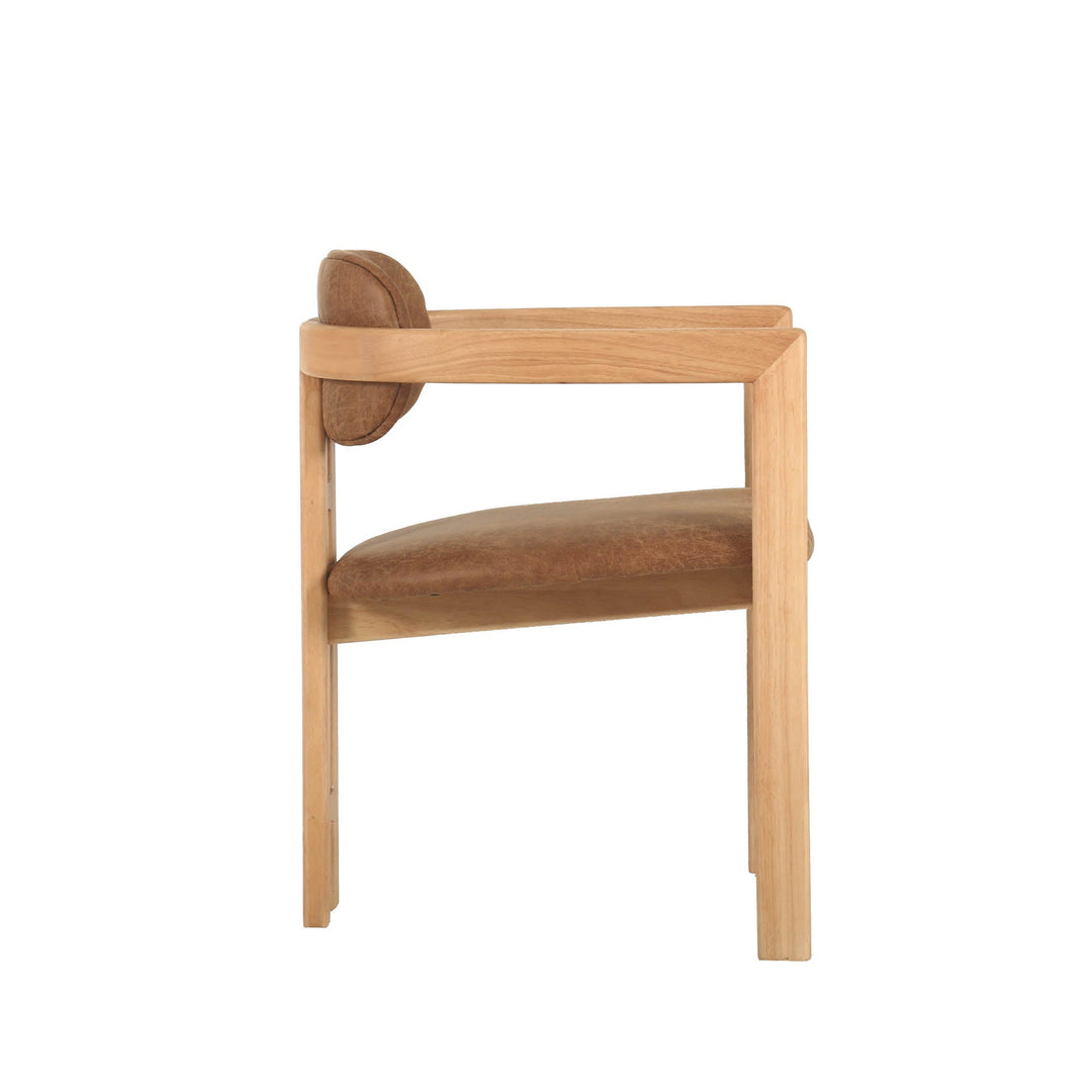 Monterrey Dining Chair in Cognac - dining chair by LH Imports - Whats New Furniture Portland OR