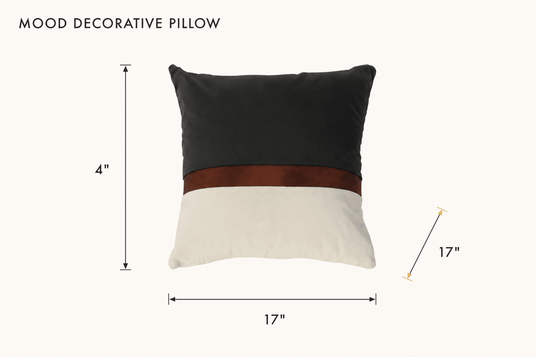 Mood Decorative Pillow dimensions - What&