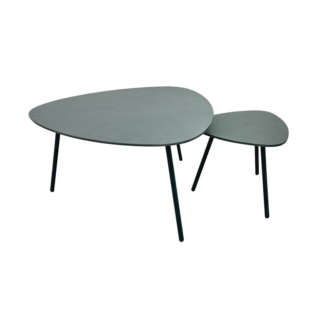 Naples Outdoor Nesting Coffee Table Set - coffee table by LH Imports - Whats New Furniture Portland OR