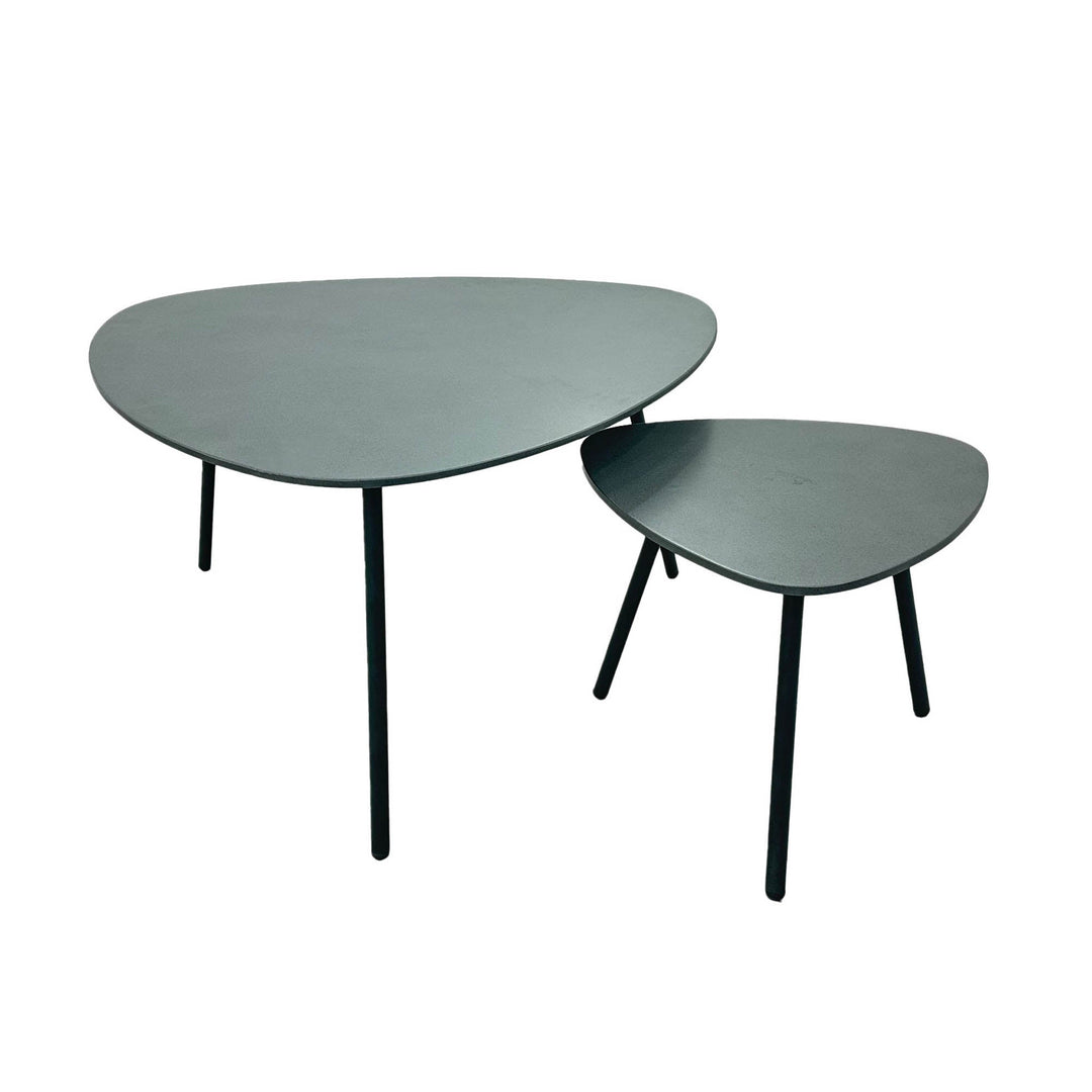 Naples Outdoor Nesting Coffee Table Set - coffee table by LH Imports - Whats New Furniture Portland OR