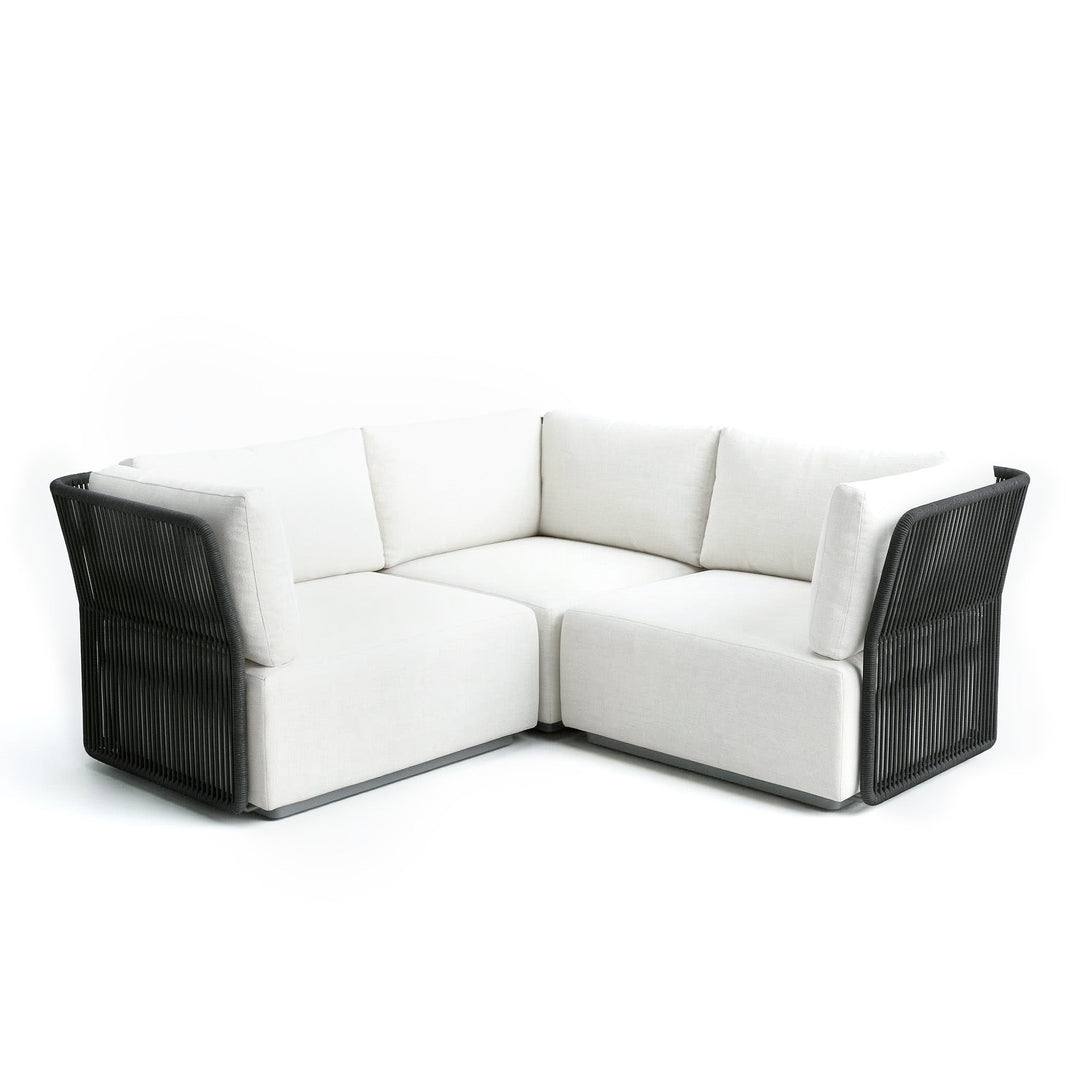 Naples Outdoor Small Sectional - sofa by LH Imports - Whats New Furniture Portland OR