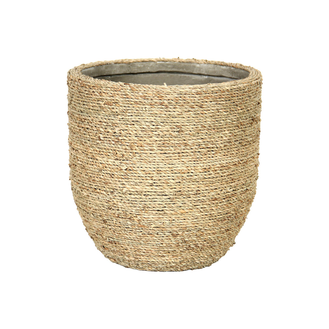 Nature Grass and Concrete Pot - home decor by LH Imports - Whats New Furniture Portland OR
