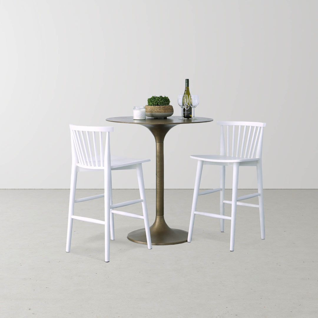 Nature Low Round Grass and Concrete Pot - home decor by LH Imports - Whats New Furniture Portland OR