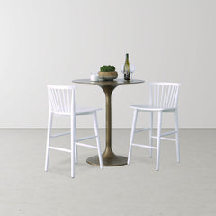 Nature Low Round Grass and Concrete Pot - home decor by LH Imports - Whats New Furniture Portland OR