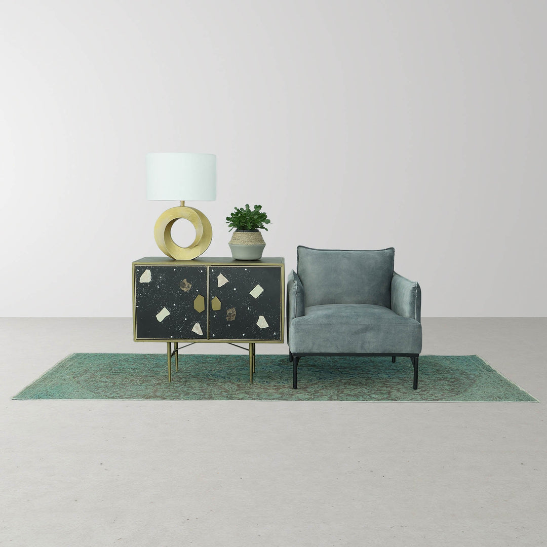 Nature Milk Jug Grass and Concrete Pot - home decor by LH Imports - Whats New Furniture Portland OR