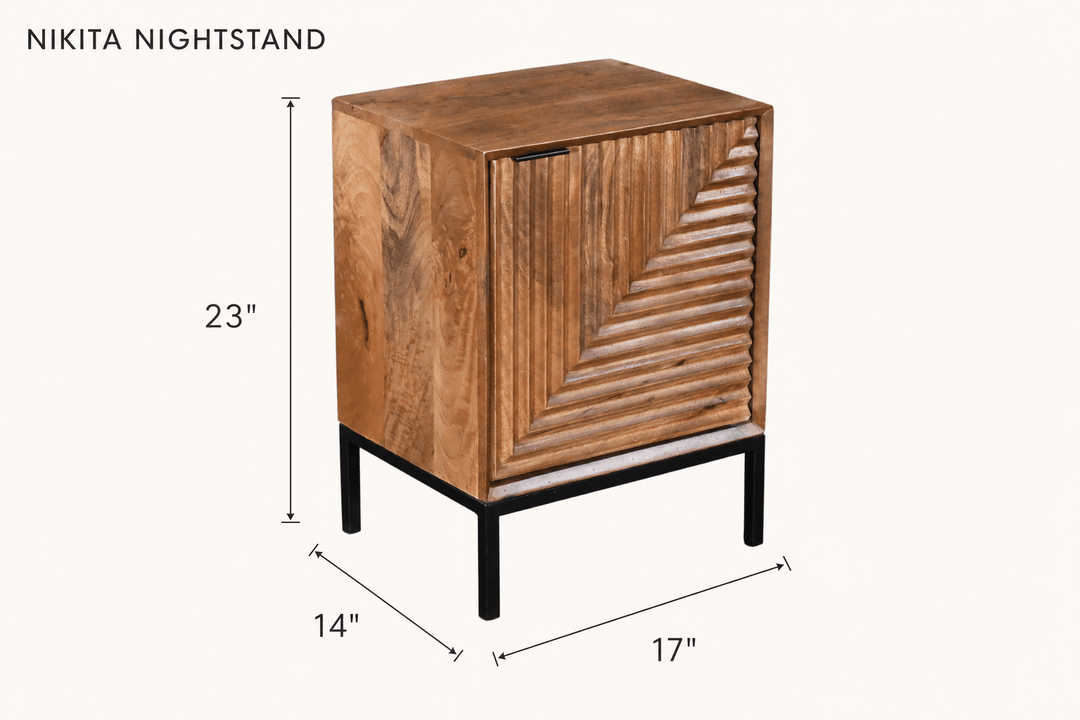 Nikita Nightstand dimensions - What&