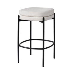 Nina Counter Stool in Oatmeal - Whats New Furniture Portland