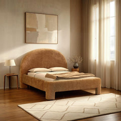 Nina Queen Bed - Chai - Whats New Furniture Portland OR