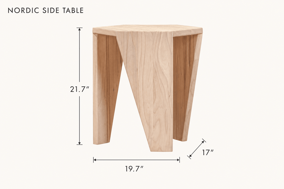 Nordic Side Table dimensions - What&