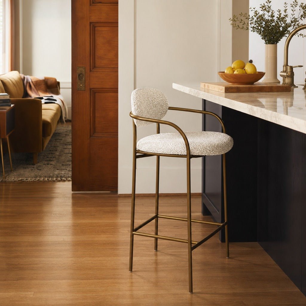 Oasis Arm Counter Stool styled in Portland Hawthorne Craftsmbungalow kitchen - Whats New Furniture
