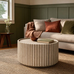 Oasis Coffee Table styled in Portland Montavillcottage living room - Whats New Furniture