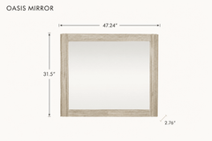 Oasis Mirror dimensions - What&