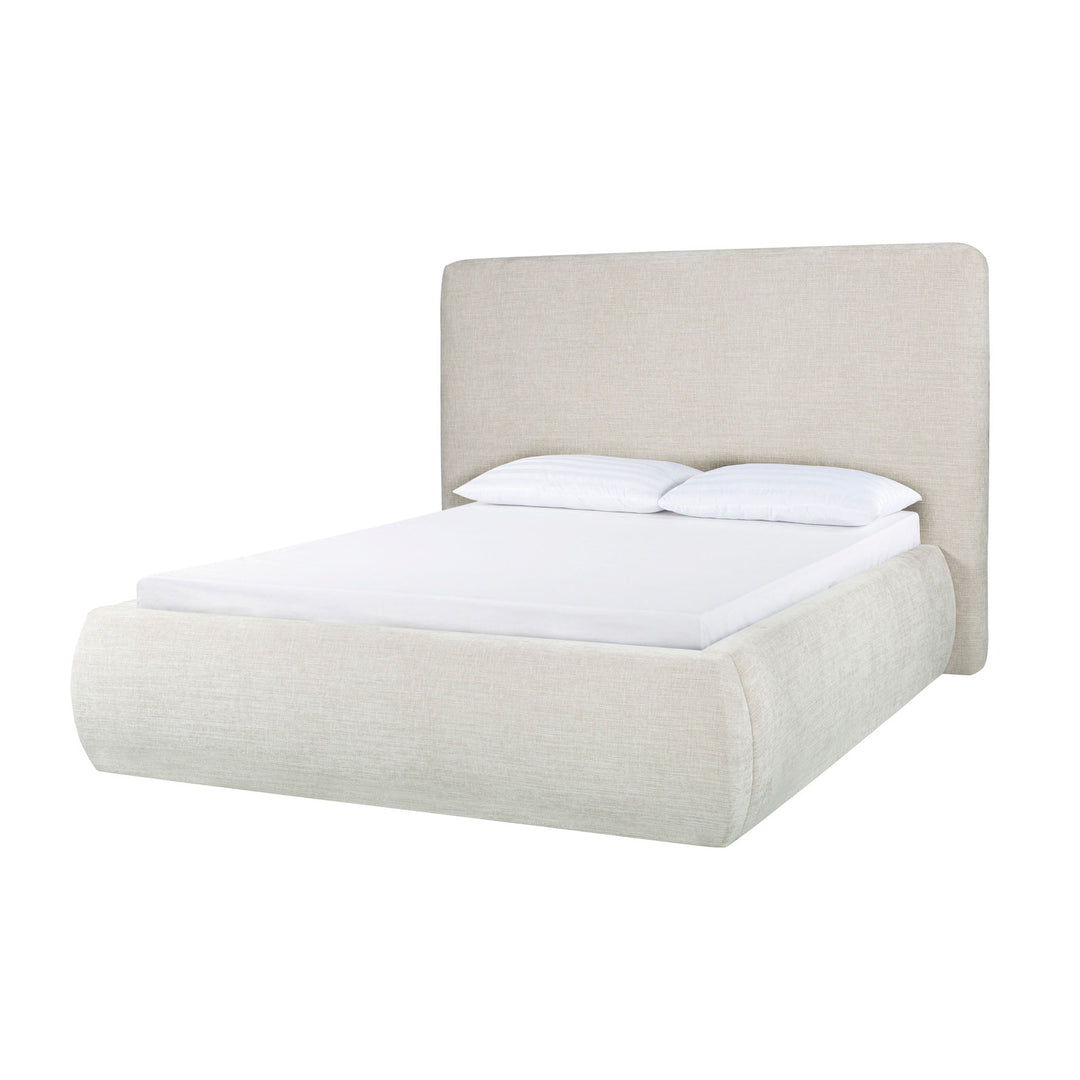 Oceana Queen Bed in Taupe - bed by LH Imports - Whats New Furniture Portland OR