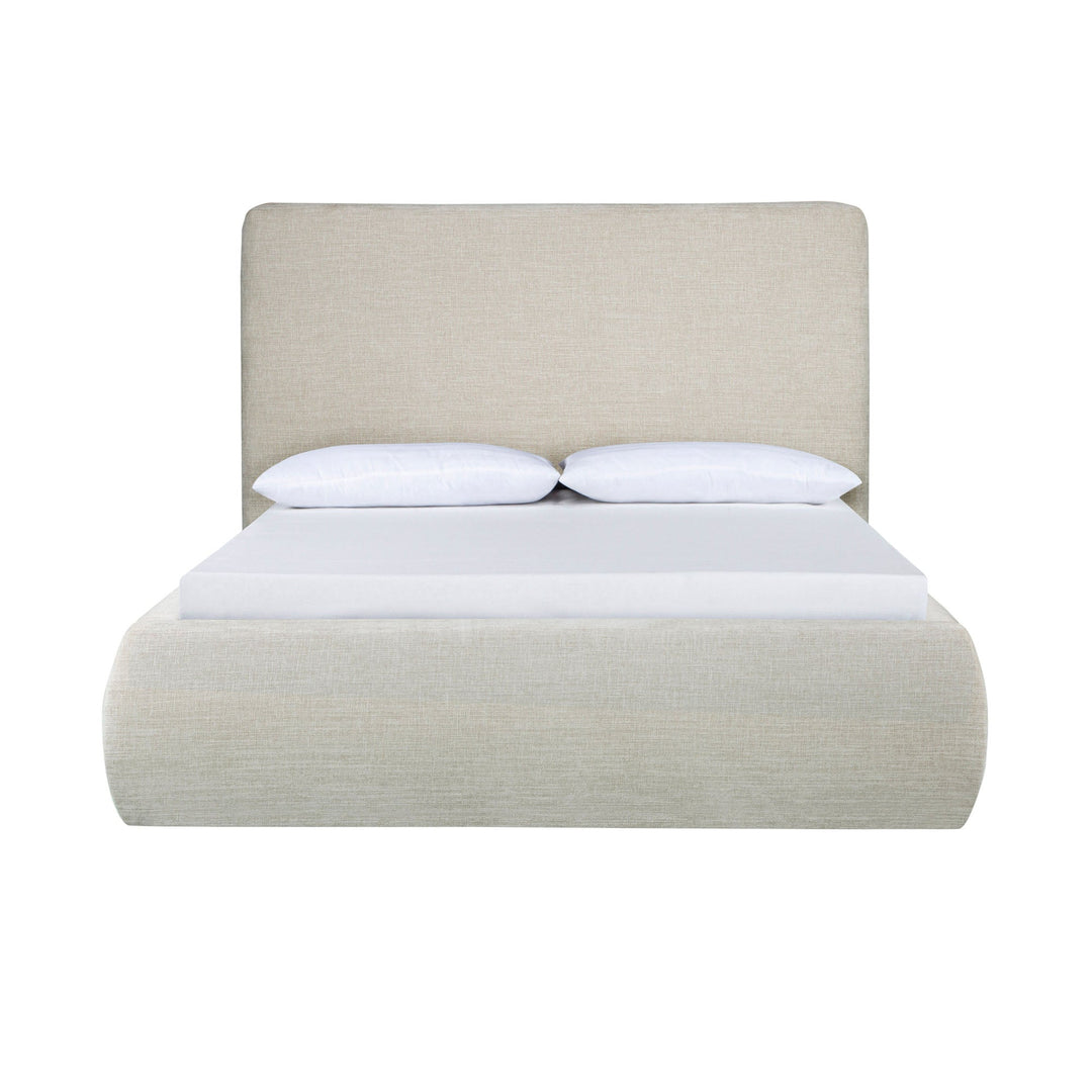 Oceana Queen Bed in Taupe - bed by LH Imports - Whats New Furniture Portland OR