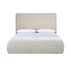 Oceana Queen Bed in Taupe - bed by LH Imports - Whats New Furniture Portland OR