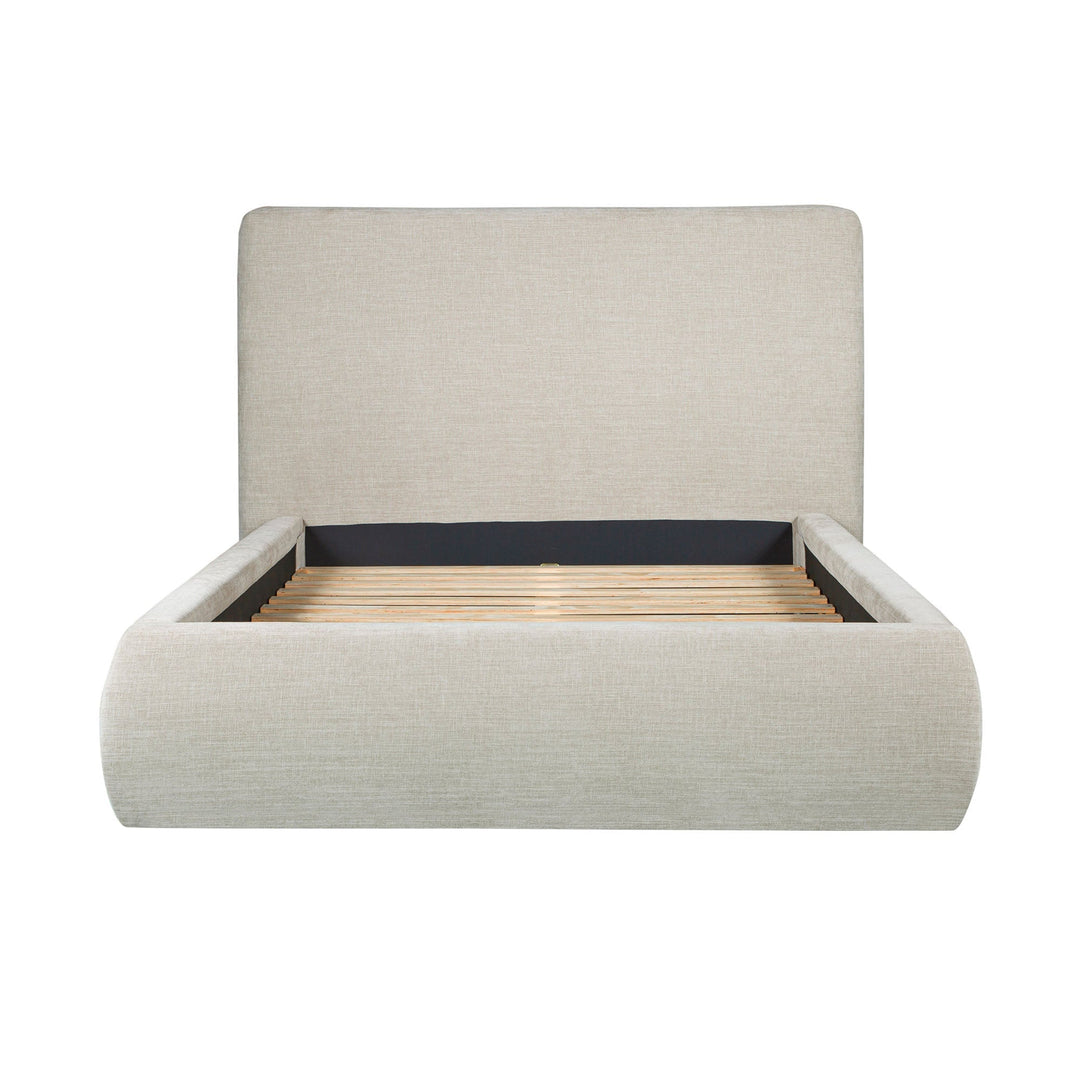 Oceana Queen Bed in Taupe - bed by LH Imports - Whats New Furniture Portland OR
