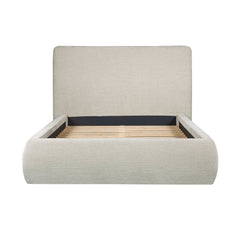 Oceana Queen Bed in Taupe - bed by LH Imports - Whats New Furniture Portland OR