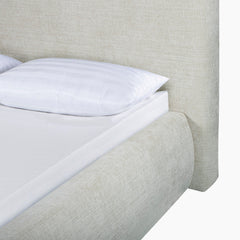 Oceana Queen Bed in Taupe - bed by LH Imports - Whats New Furniture Portland OR