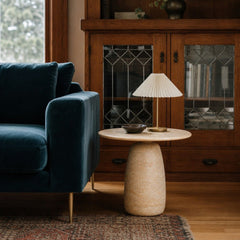 Olympia Low Side Table in Low styled in Portland Ladd&