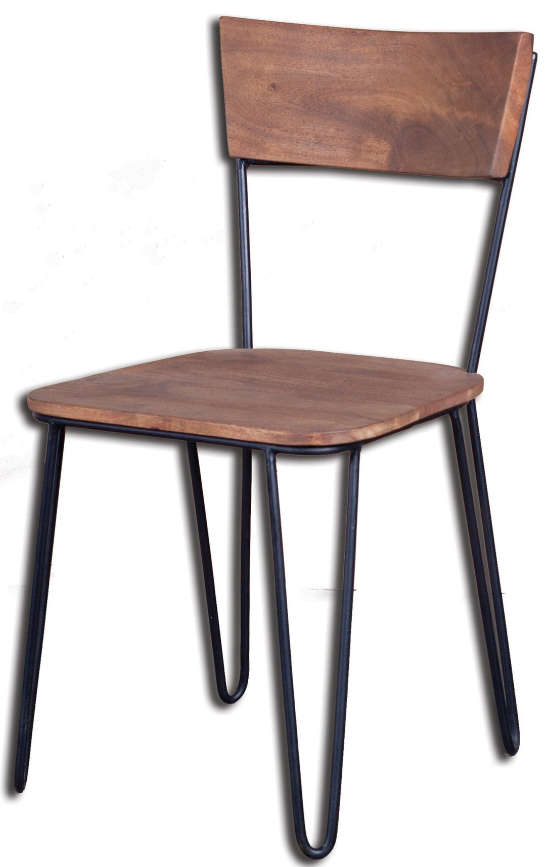 Organic Dining Chair in Matte Brown - dining chair by LH Imports - Whats New Furniture Portland OR