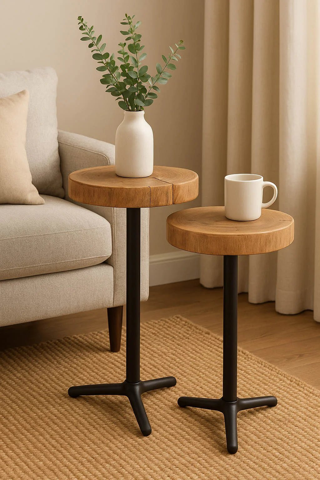 Organic Martini Tables (Set of 2) - Whats New Furniture - Portland, Oregon