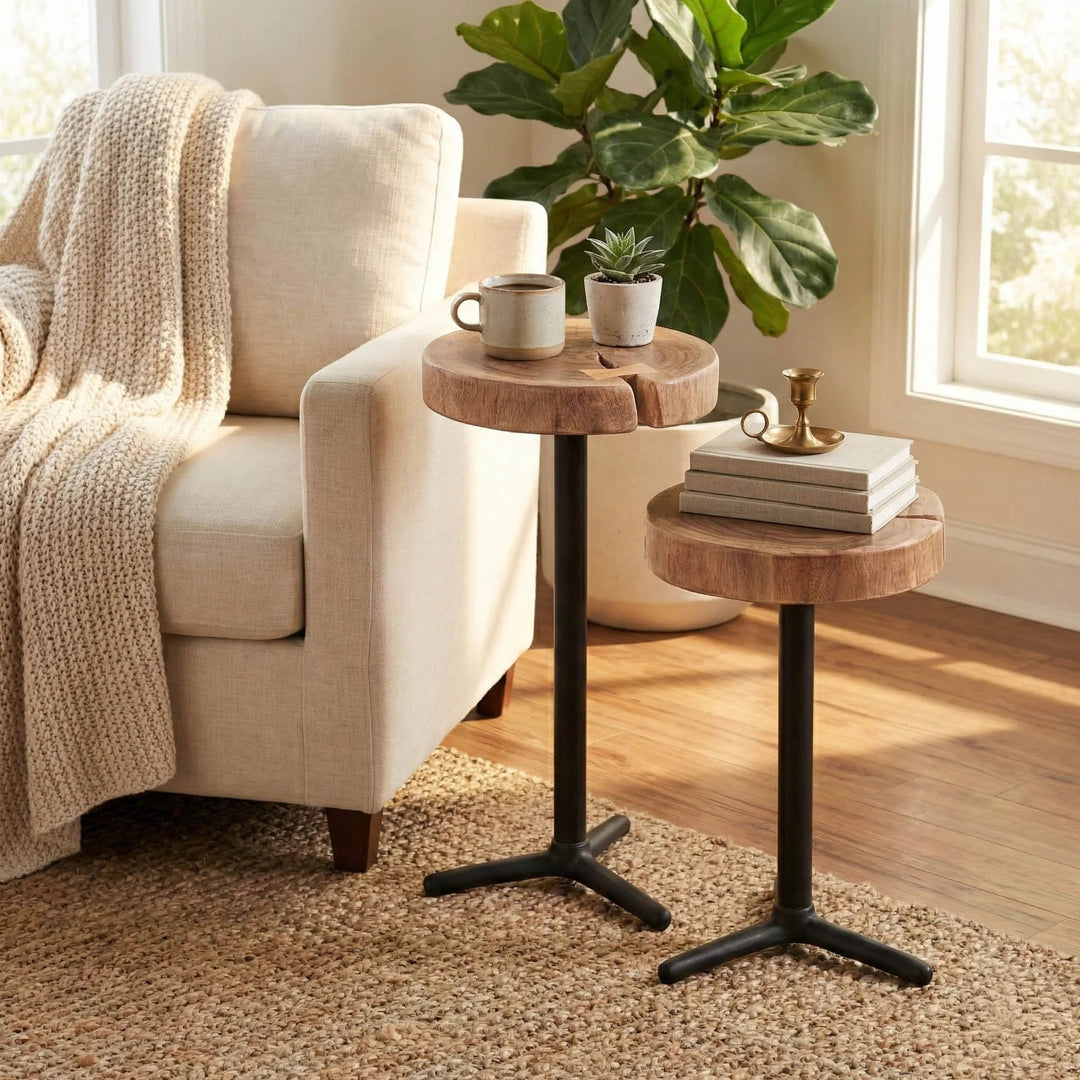 Organic Martini Tables (Set of 2) - Whats New Furniture - Portland, Oregon