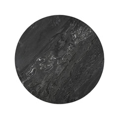 Pandora Bistro Table in Italian Black Marble - dining table by LH Imports - Whats New Furniture Portland OR