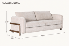 Parallel Sofa dimensions - What&