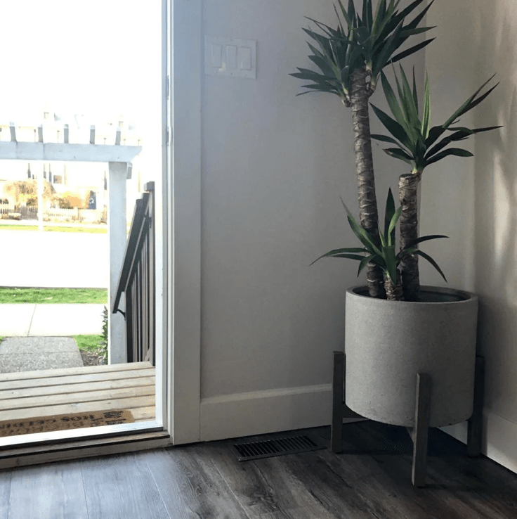 PATIO ROUND STANDING POT - What&