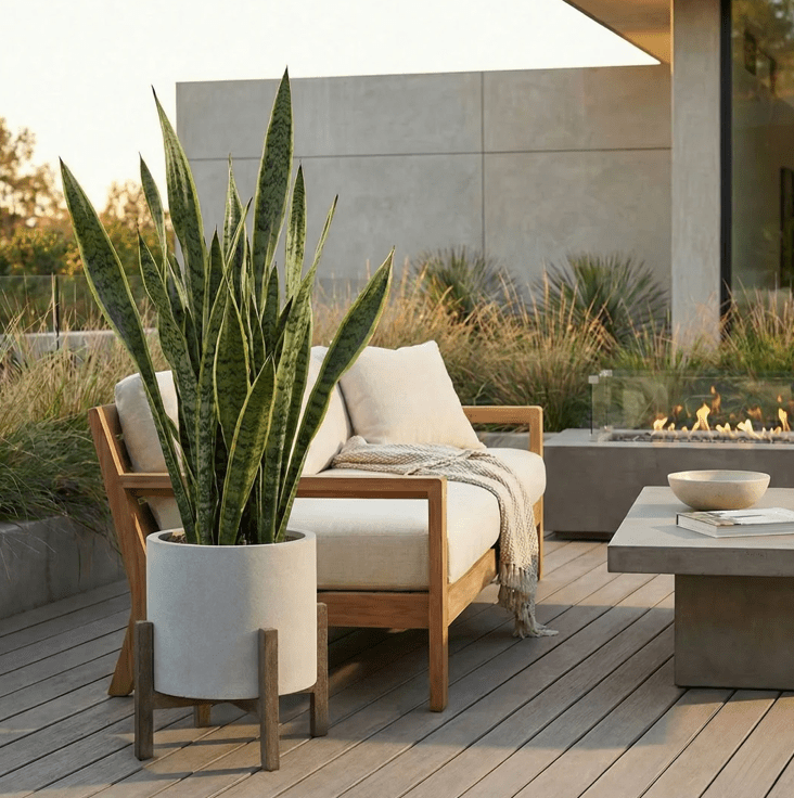 PATIO ROUND STANDING POT - What&
