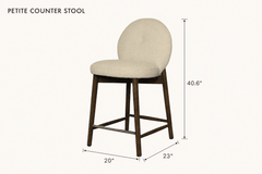 Petite Counter Stool dimensions - What&
