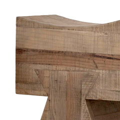 Pieta Reclaimed Pine Stool - Whats New Furniture - Portland, Oregon