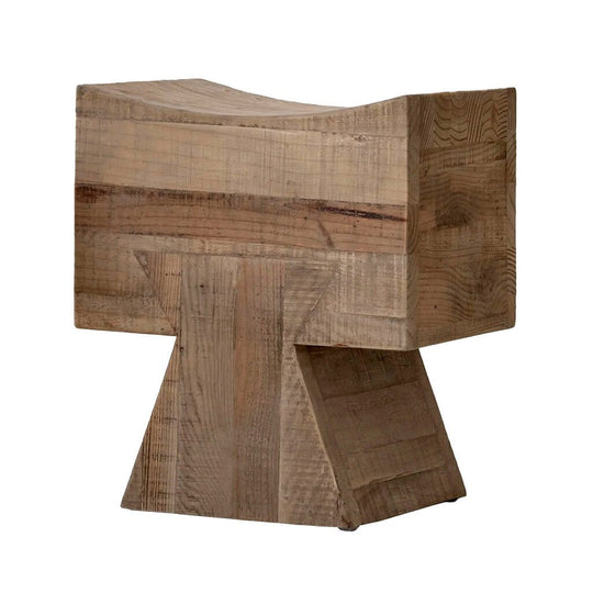 Pieta Reclaimed Pine Stool - Whats New Furniture - Portland, Oregon