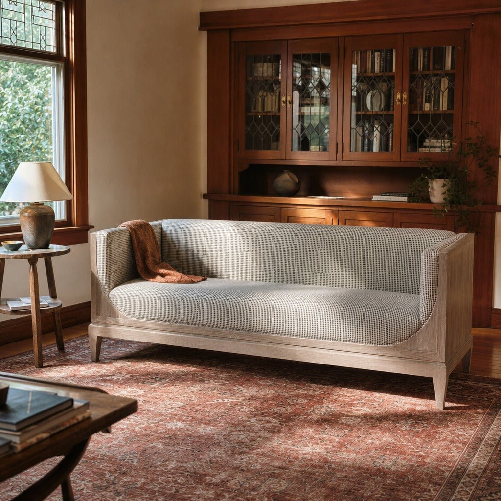 Raphael Sofa styled in Portland Montavillcottage living room - Whats New Furniture