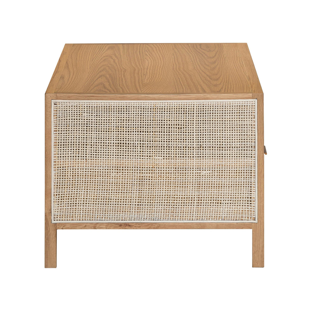 Rattan Coffee Table in Natural - coffee table by LH Imports - Whats New Furniture Portland OR