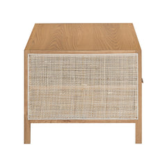 Rattan Coffee Table in Natural - coffee table by LH Imports - Whats New Furniture Portland OR